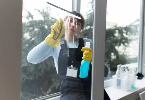 Nettoyage de vitres intérieures et extérieures à Saint-Derrien